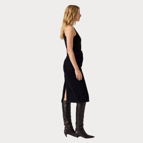 Юбка жен.HR BACK SLIT SKIRT BIRDS OF A FEATHER S