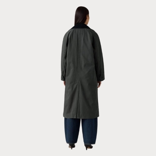 Пальто жен.BREE BARN TRENCH BLACK PLUME