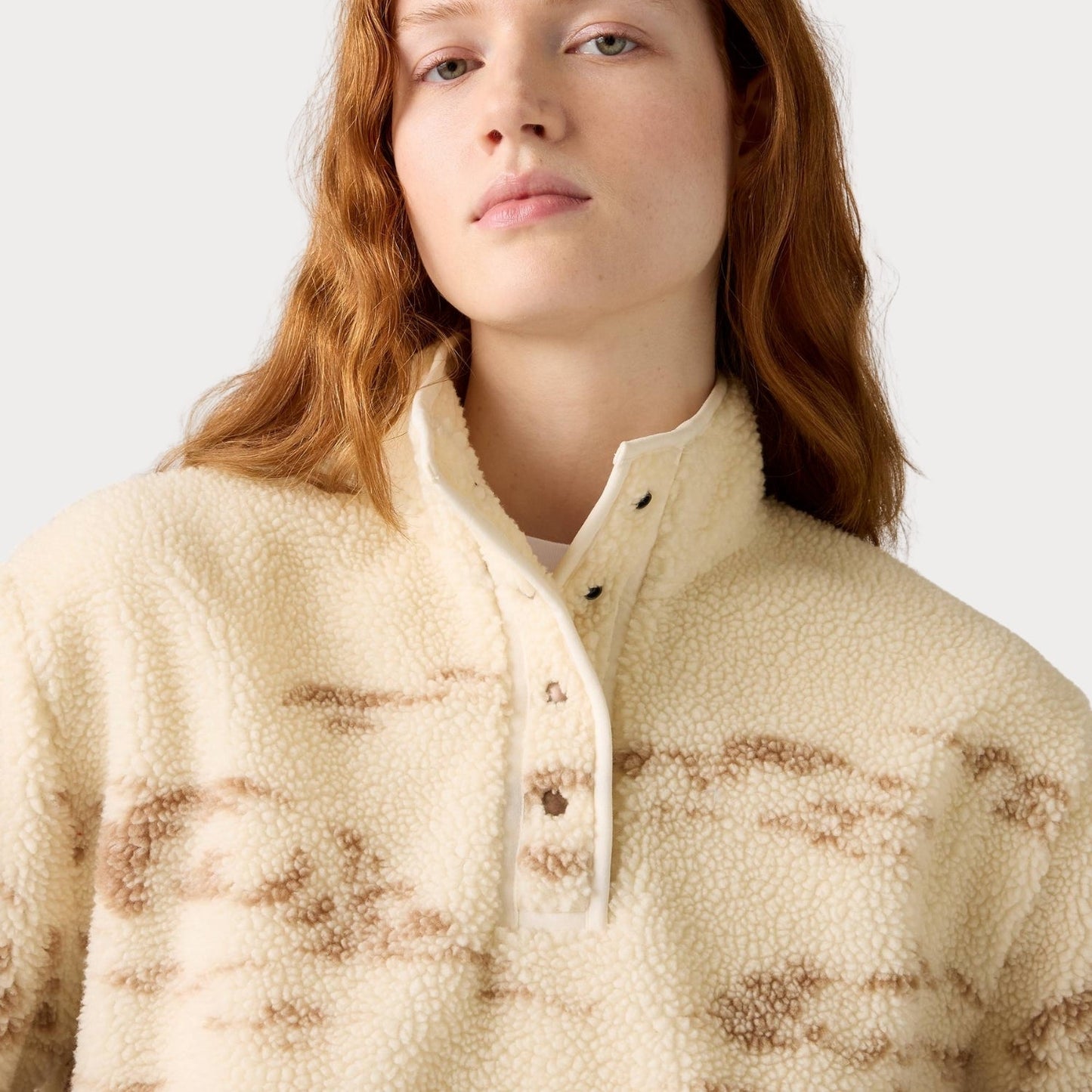 Свитер Kasey Sherpa Pullover Ow Wild Sweater