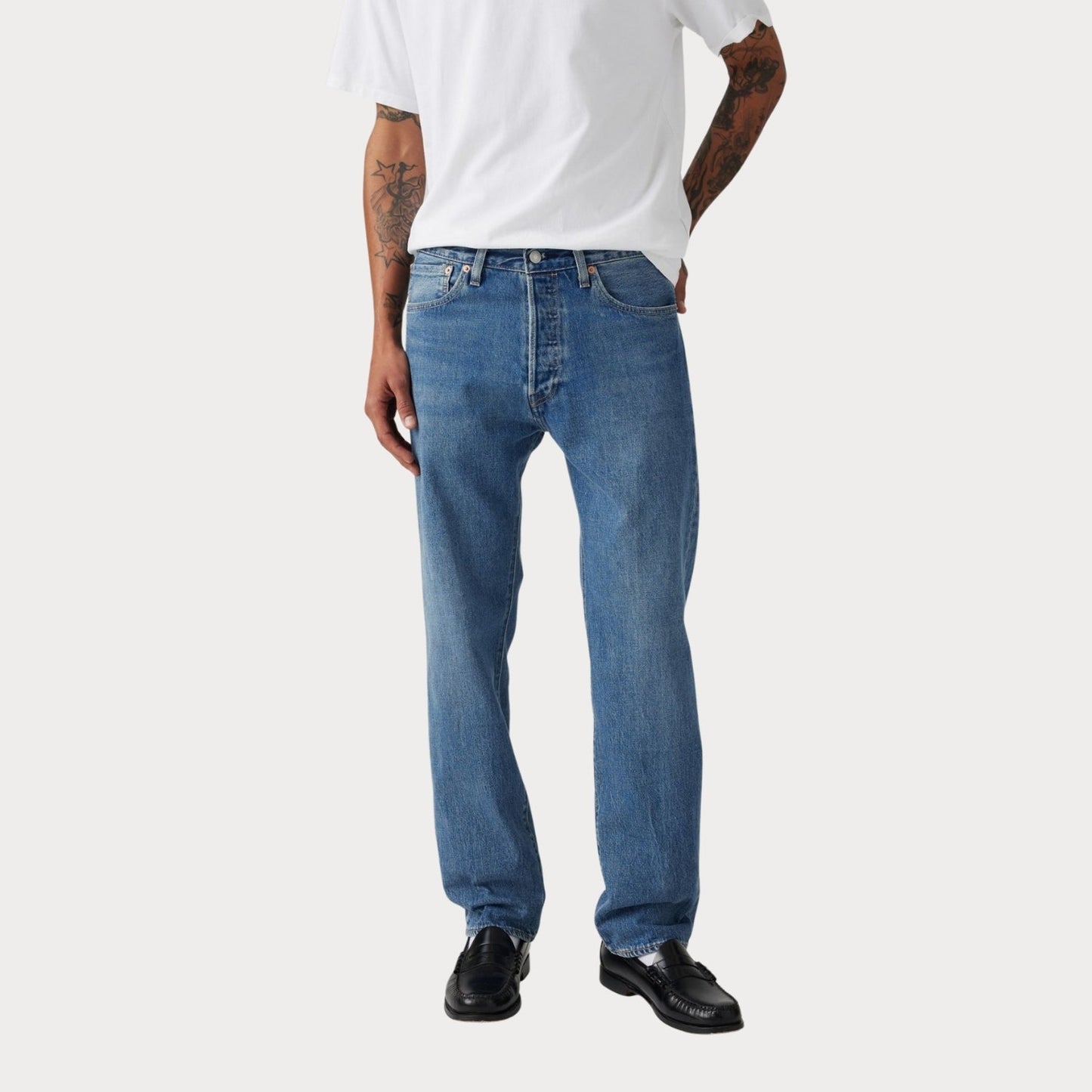 Джинсы 501 Never Settle Stret Jeans