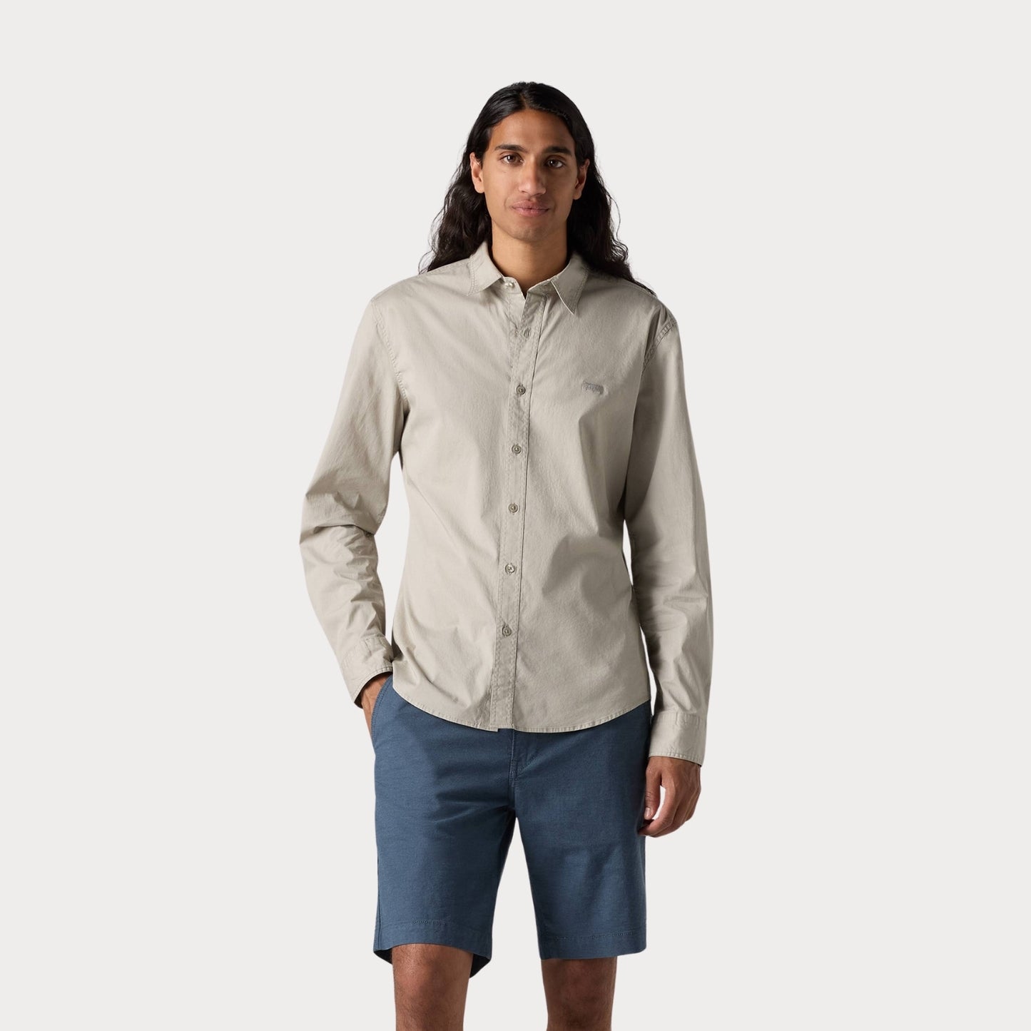 Рубашка LS Battery HM Slim Shirt