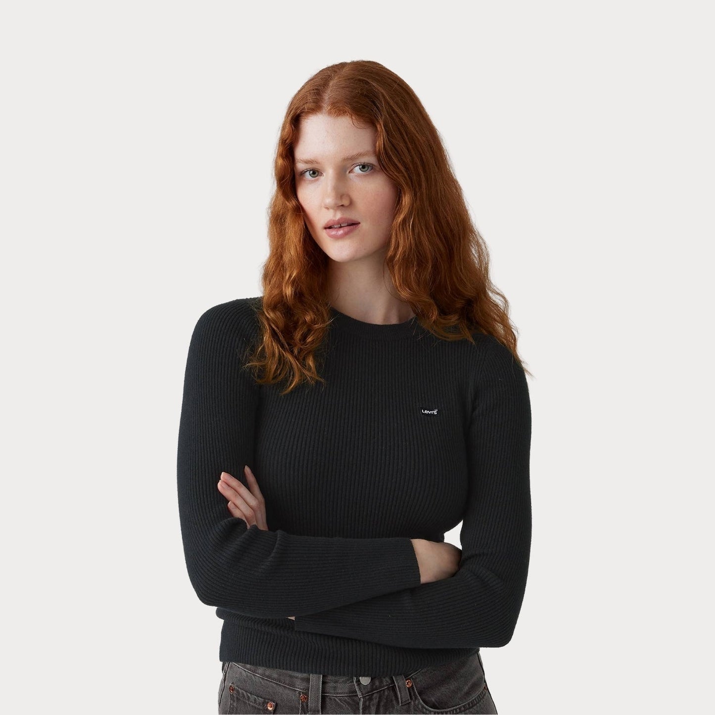 Свитер Rib Crew Anthracite Sweater