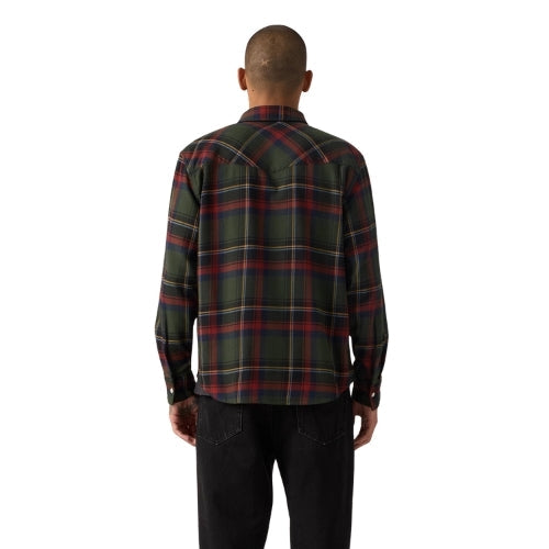 Рубашка муж.RELAXED FIT WESTERN HERMAN PLAID DUFFEL