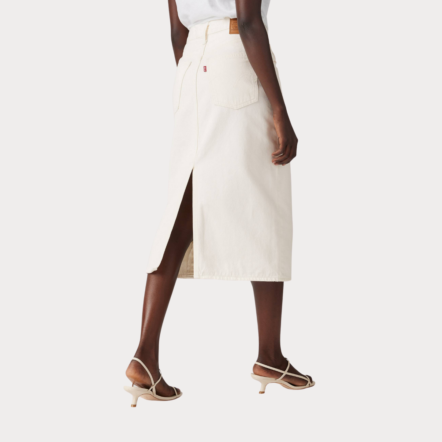 Юбка жен. Hr Back Slit Skirt Snowing In La