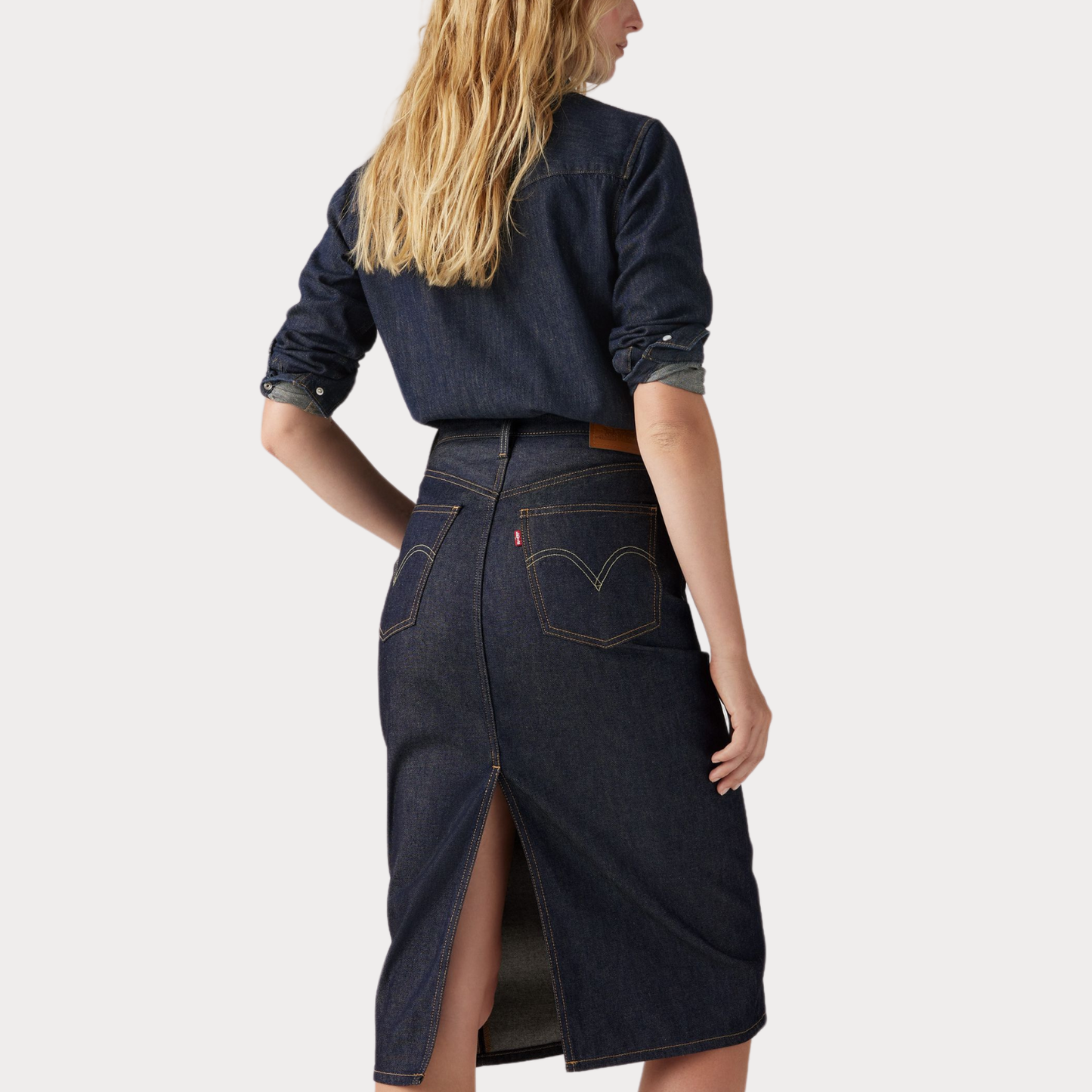 Юбка HR Back Slit Skirt Summer Soft