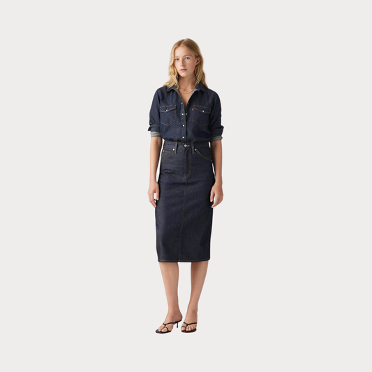 Юбка HR Back Slit Skirt Summer Soft