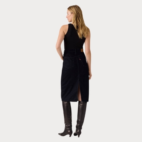 Юбка жен.HR BACK SLIT SKIRT BIRDS OF A FEATHER S