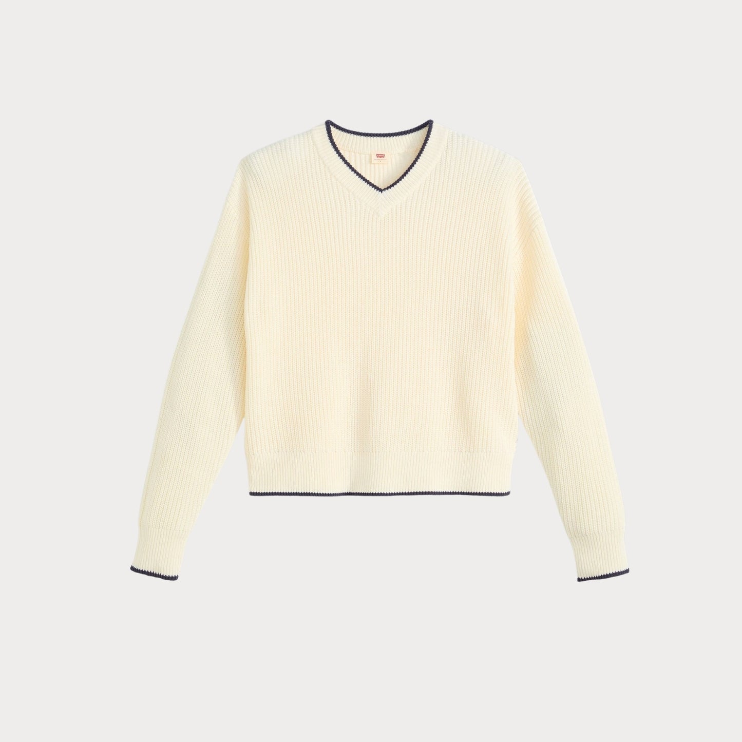 Свитшот REESE VNECK SWEATER TOFU COTTON