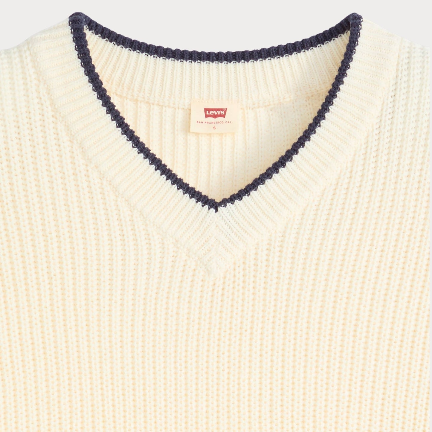 Свитшот REESE VNECK SWEATER TOFU COTTON