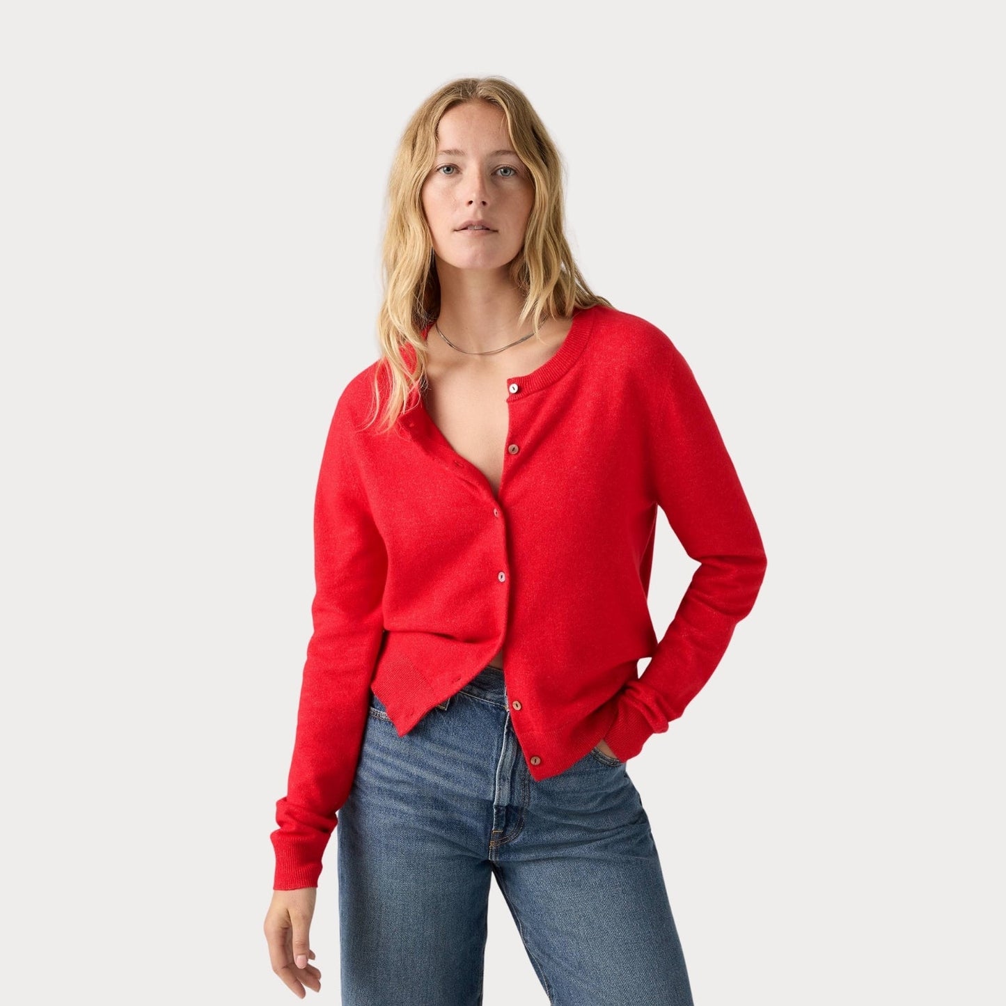 Кардиган Super Soft Crewneck Cardigan