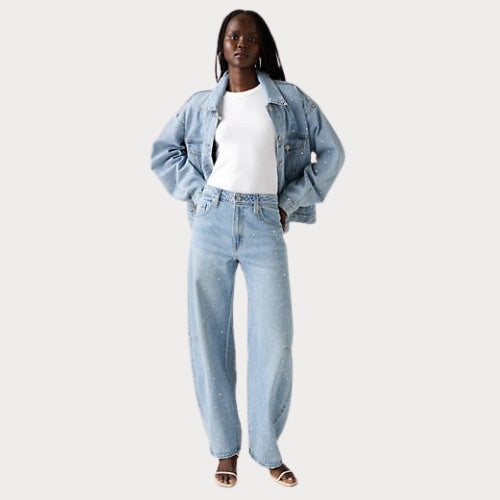 Джинсы Baggy Dad Barrel Dazzle Me Jeans