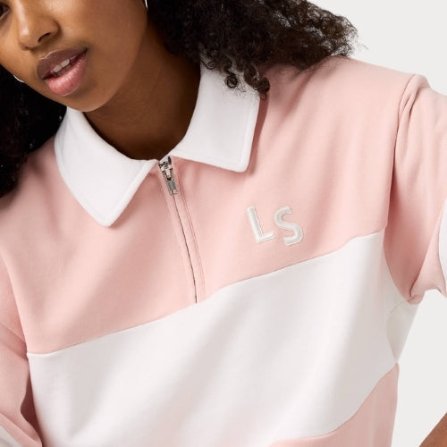 Свитшот Gr Banks 1/4 Zip Collar Ls N Peachskin