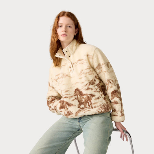 Свитер Kasey Sherpa Pullover Ow Wild Sweater