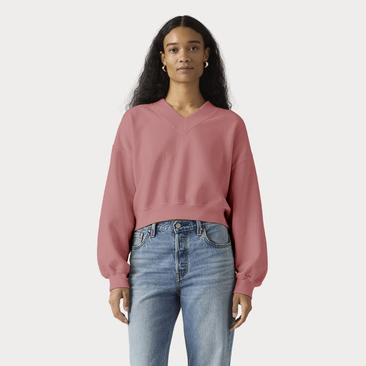 Свитшот Vintage V-neck