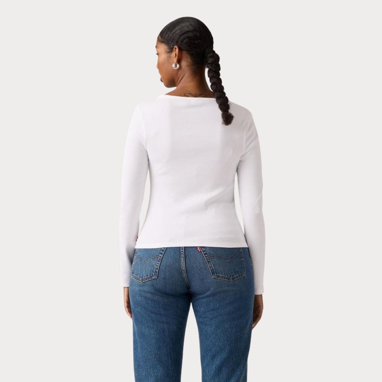 Лонгслив ESSENTIAL SQRD NECK LONG SLEEVE BRIGHT