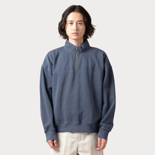 Худи MARINA QUARTER ZIP GARMENT DYE ZODIAC B