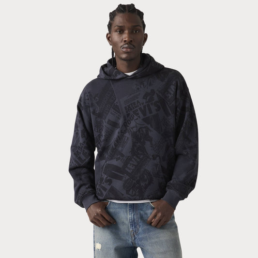 Худи SUNSET GRAPHIC HOODIE COWBOY COLLAGE AO