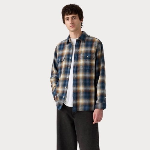 Рубашка муж.JACKSON WORKER WARWICK PLAID VINTAGE IN