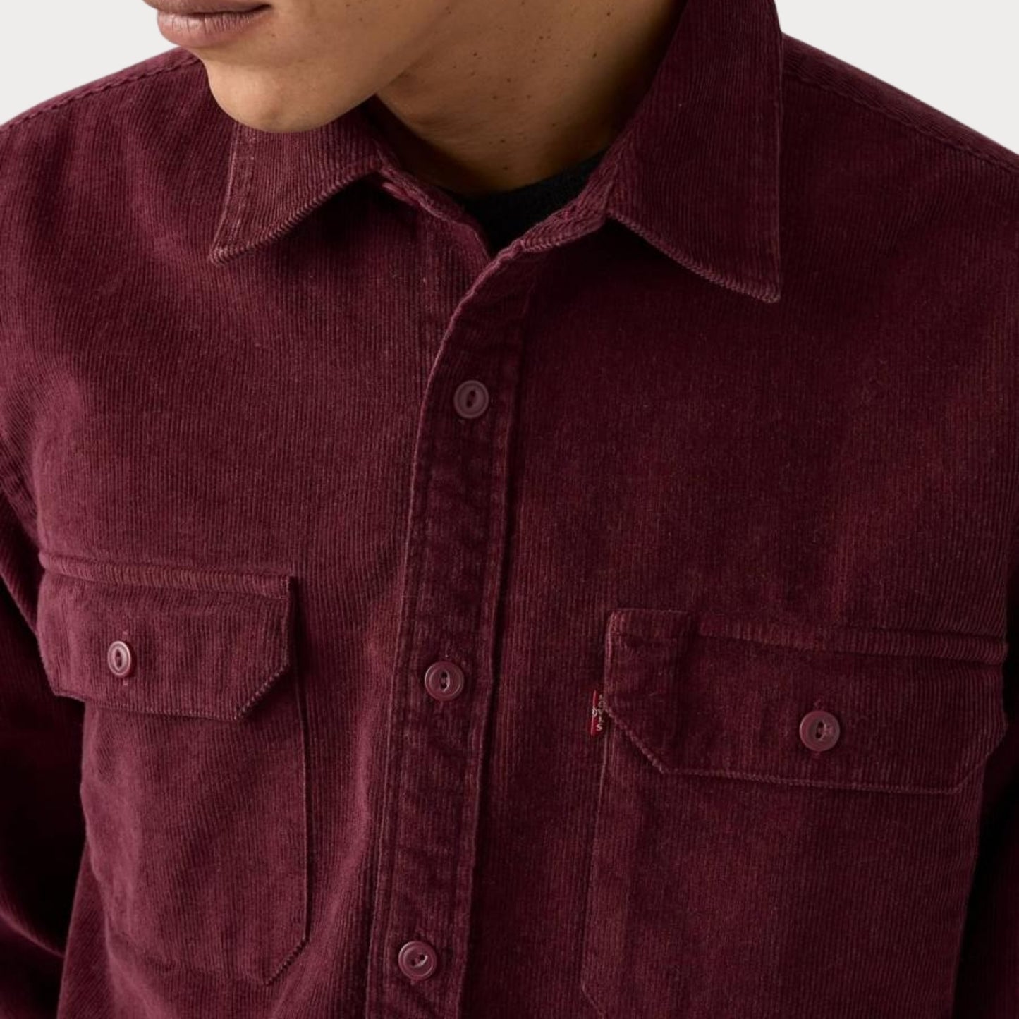 Рубашка JACKSON WORKER TAWNY PORT CORDUROY