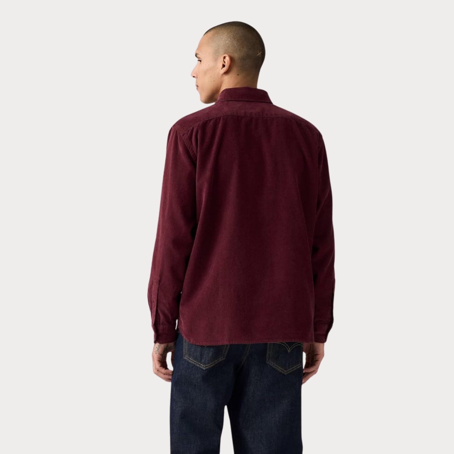 Рубашка JACKSON WORKER TAWNY PORT CORDUROY