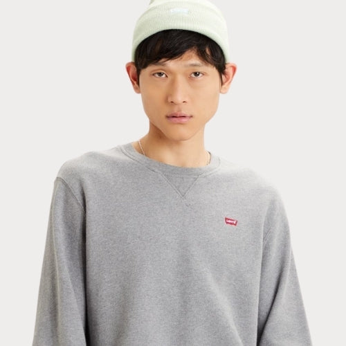 Свитер муж.THE ORIGINAL HM CREW MID TONE GREY HEAT