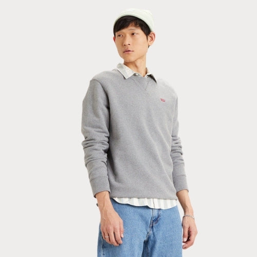 Свитер муж.THE ORIGINAL HM CREW MID TONE GREY HEAT