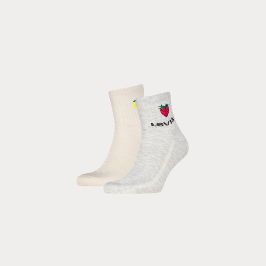 Носки Uni High Mid Cut Fruit Graphic Socks - 2 Pack