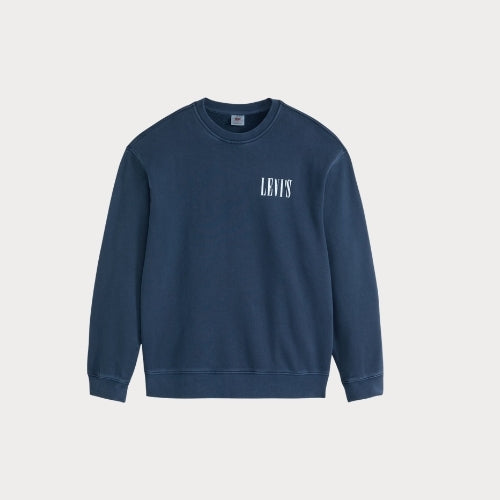 Свитер муж.RELAXD GRAPHIC CREW DISTRESSED SERIF 1