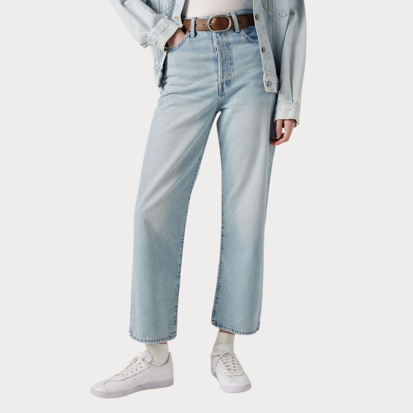 Джинсы Levi's Ribcage Straight Ankle