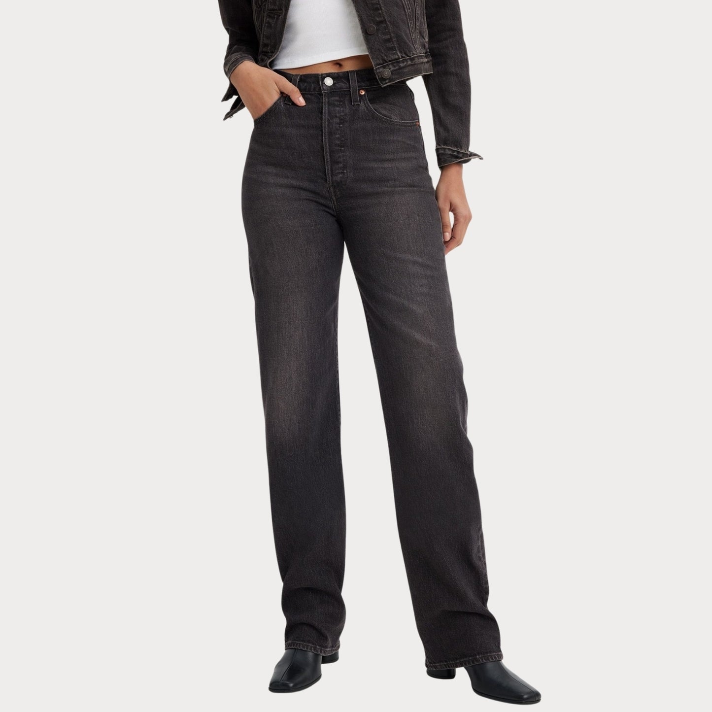 Джинсы Ribcage Jeans