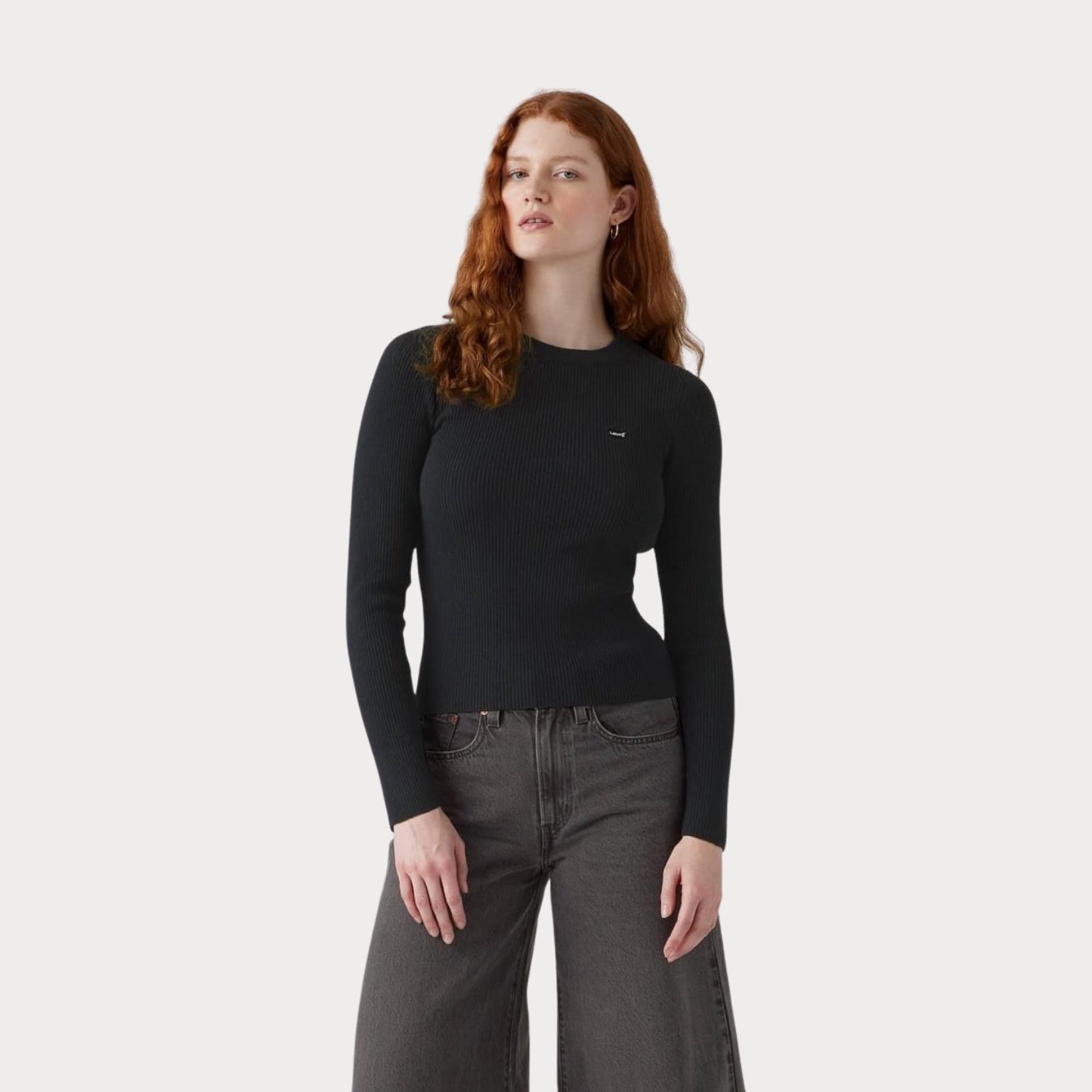 Свитер Rib Crew Anthracite Sweater