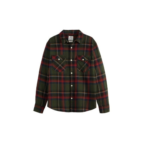 Рубашка муж.RELAXED FIT WESTERN HERMAN PLAID DUFFEL