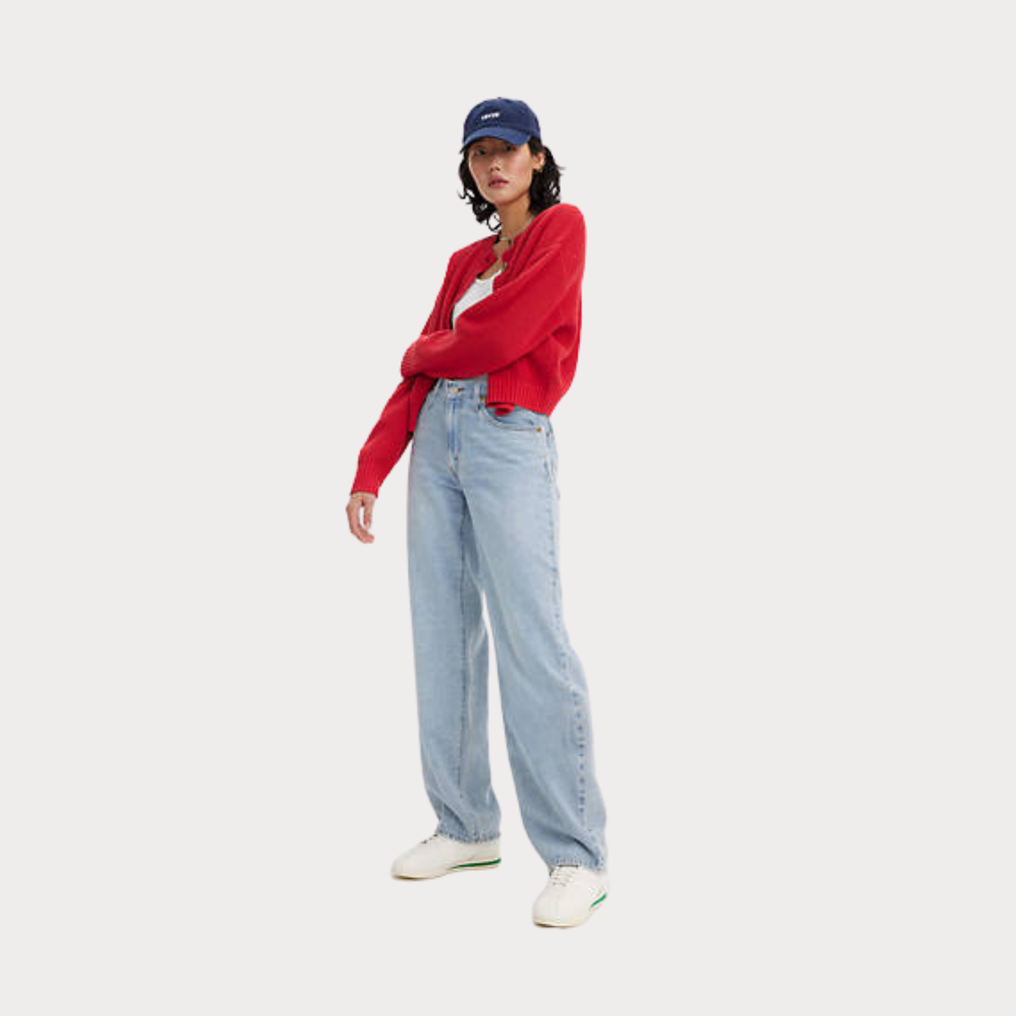 Джинсы жен. Baggy Dad Make A Difference Lb