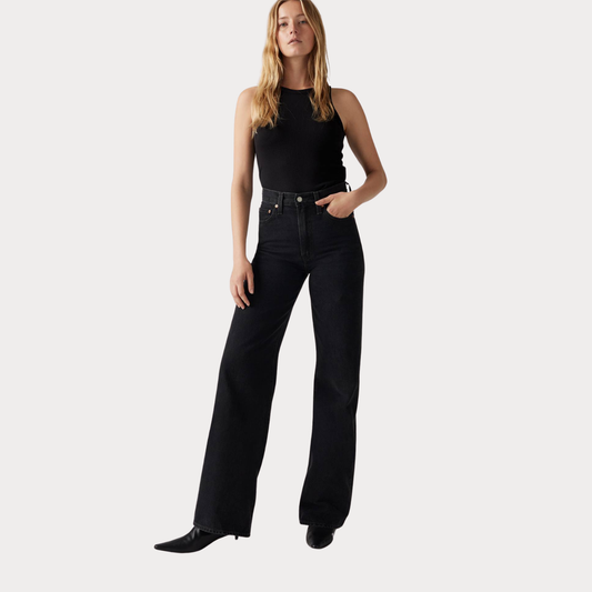Джинсы RIBCAGE Wide Leg