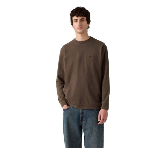 Футболка муж.LS AUTHENTIC TEE GARMENT DYE BRACKEN GA