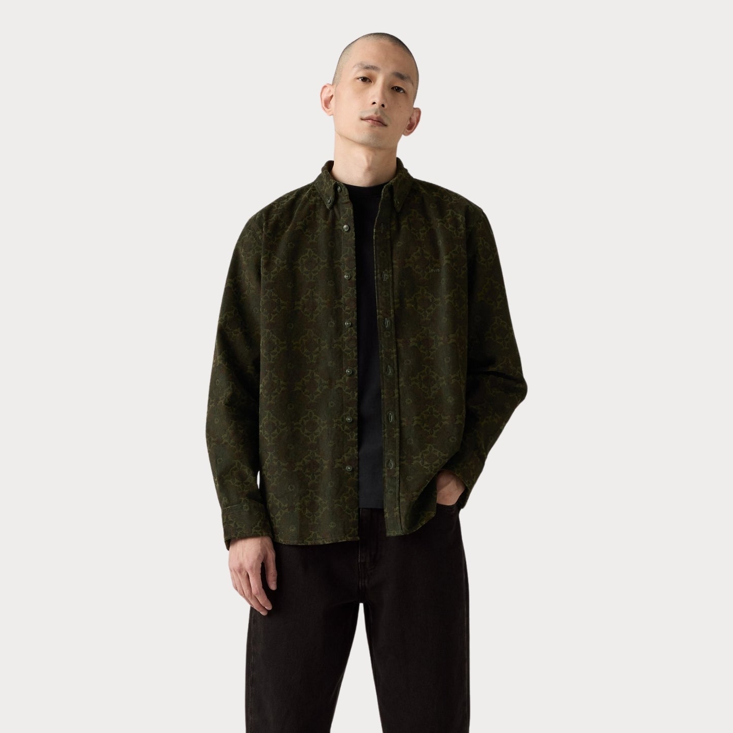 Рубашка AUTHENTIC BUTTON DOWN AMES TILE GEO DEE