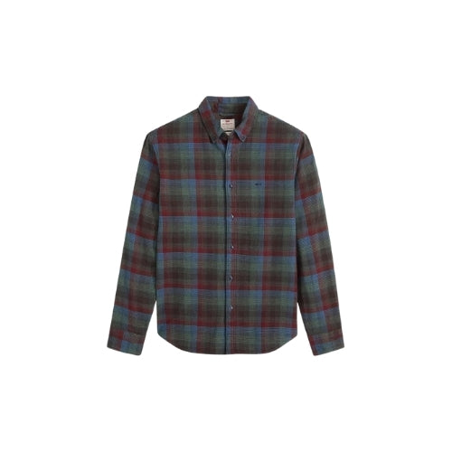 Рубашка муж.AUTHENTIC BUTTON DOWN BENNETT PLAID NAV