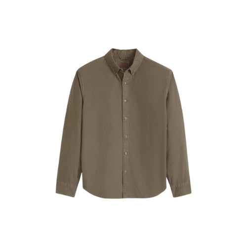 Рубашка муж.AUTHENTIC BUTTON DOWN KHAKI GREEN GARME