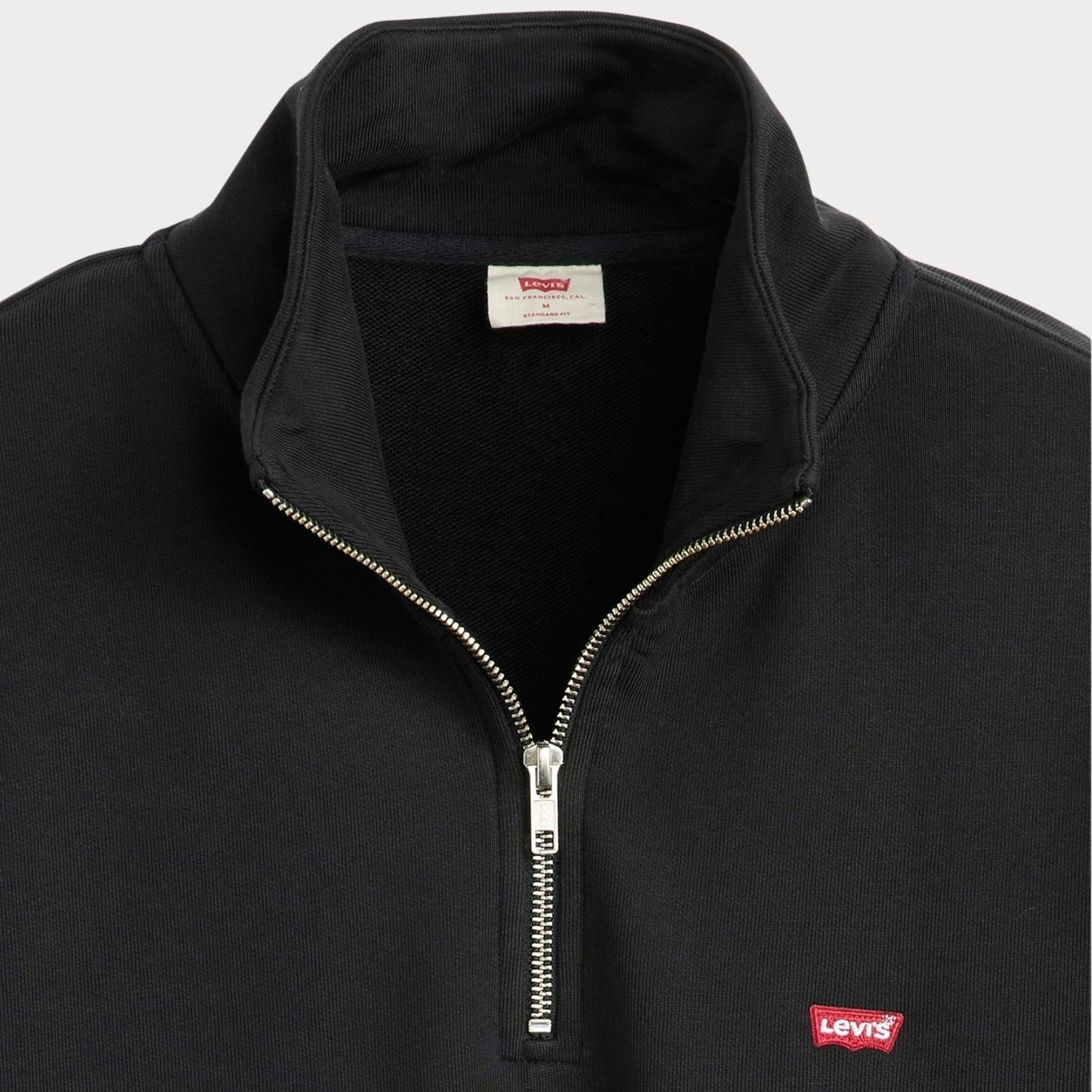 Свитер ORIGINAL HM 1/4 ZIP MINERAL BLACK FRENC