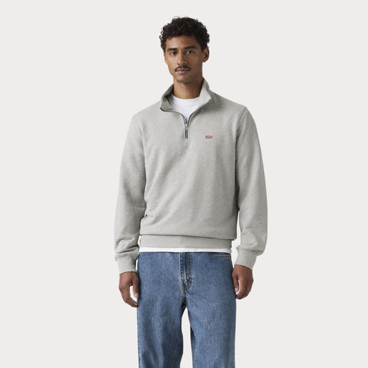 Худи ORIGINAL HM 1/4 ZIP MID TONE GREY HEATH