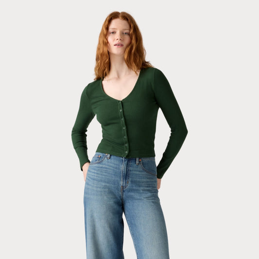 Лонгслив MUSE LS TEE MOUNTAIN VIEW RIB