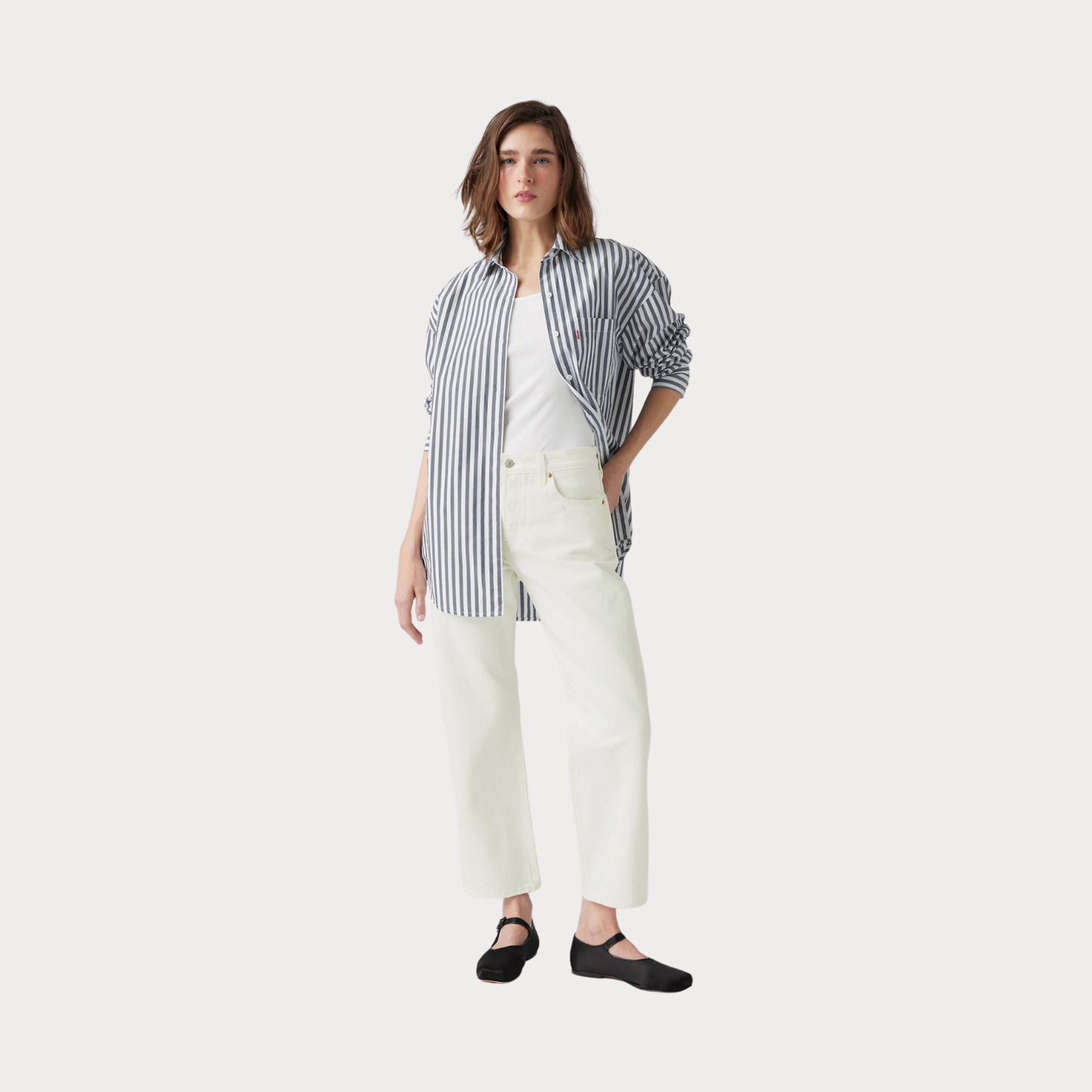 Джинсы жен.501 90S Ankle Blank Slate