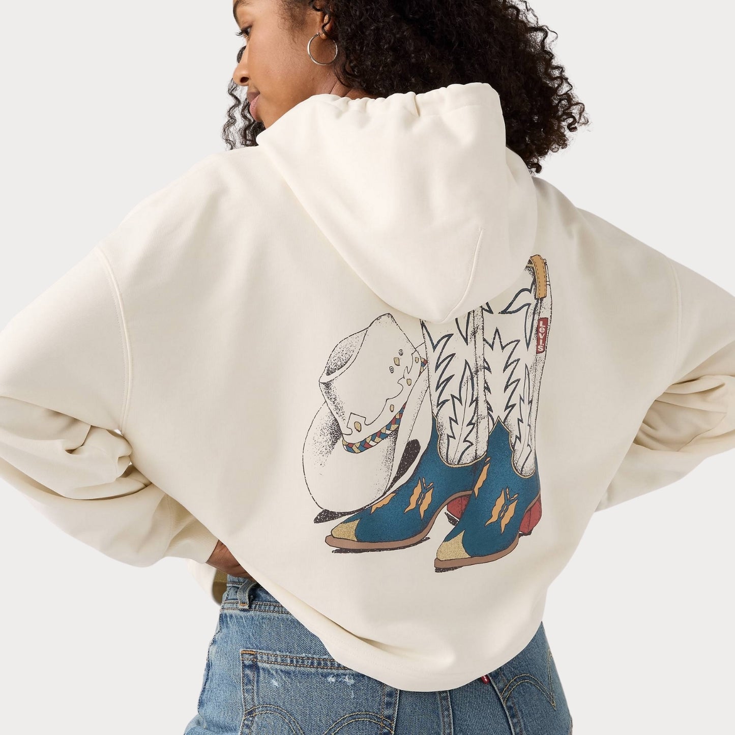 Свитшот GR LEO HOODIE HOOD COWBOY BOOT AND HAT